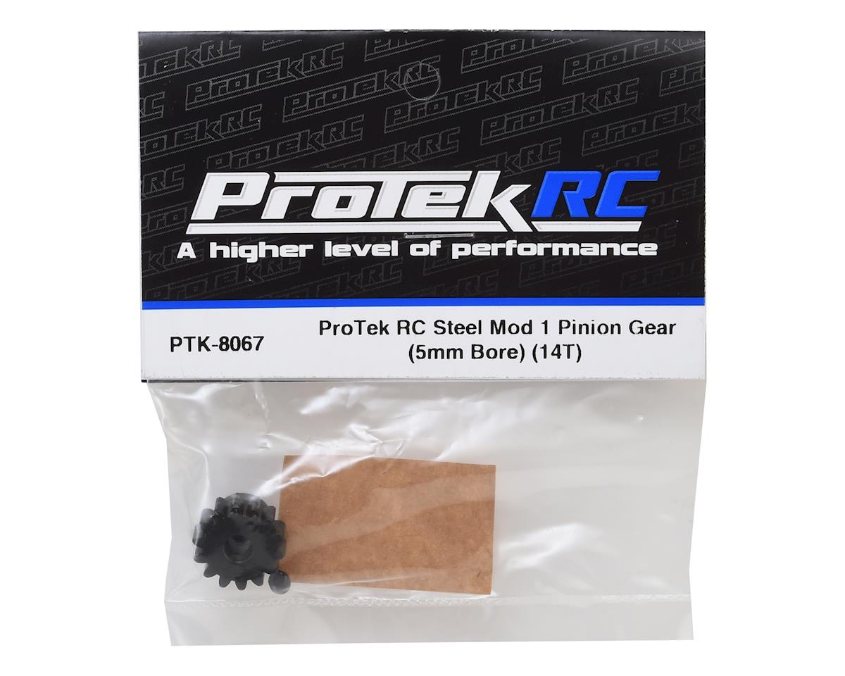 ProTek RC Steel Mod 1 Pinion Gear (5mm Bore) (14T) ProTek RC RC CARS - PARTS