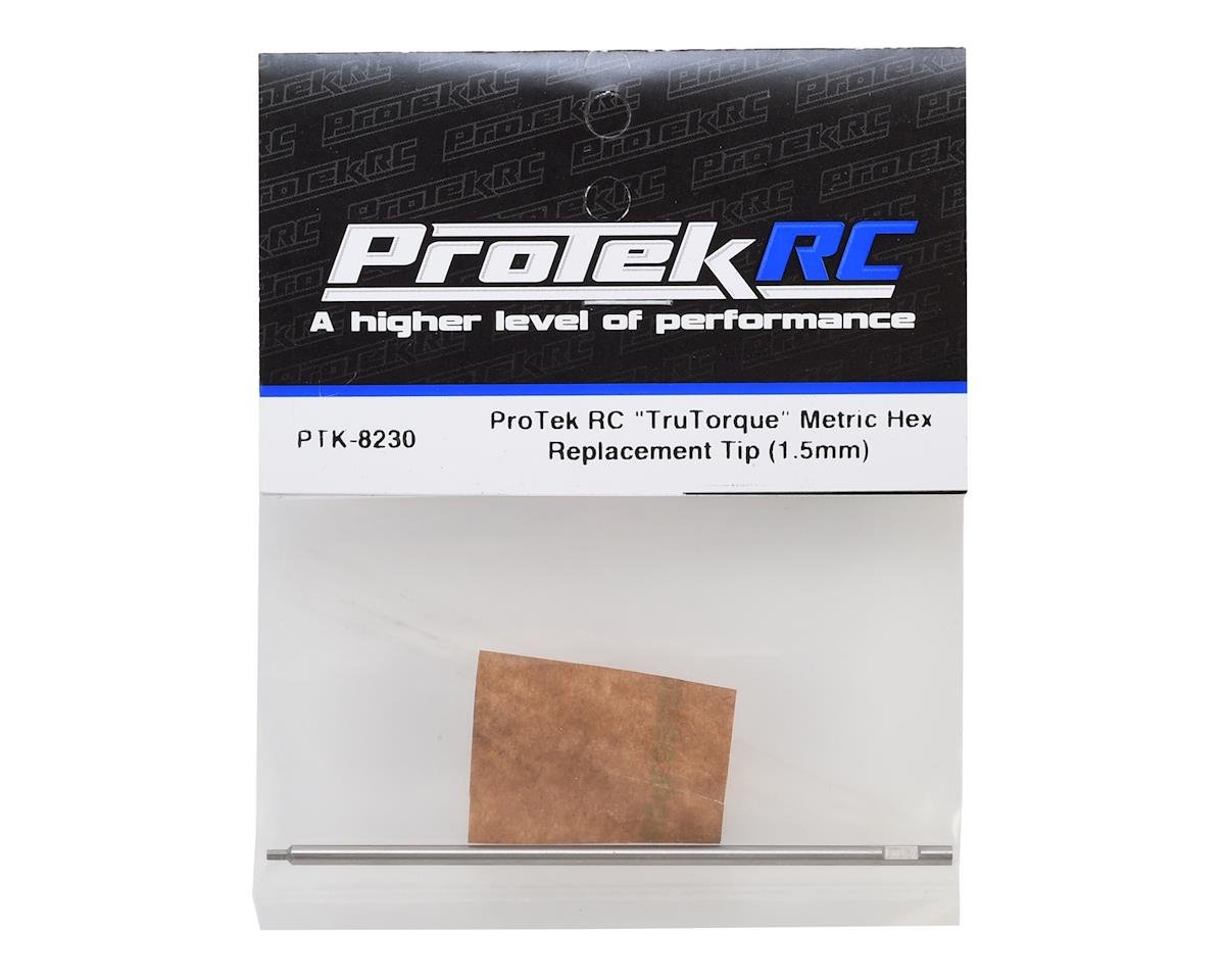 ProTek RC TruTorque HSS Steel Metric Hex Replacement Tip (1.5mm) ProTek RC TOOLS
