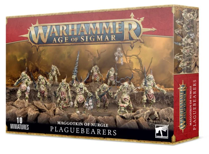 Games Workshop Warhammer 40k 97-10 Maggotkin of Nurgle: Plaguebearers - Hobbytech Toys