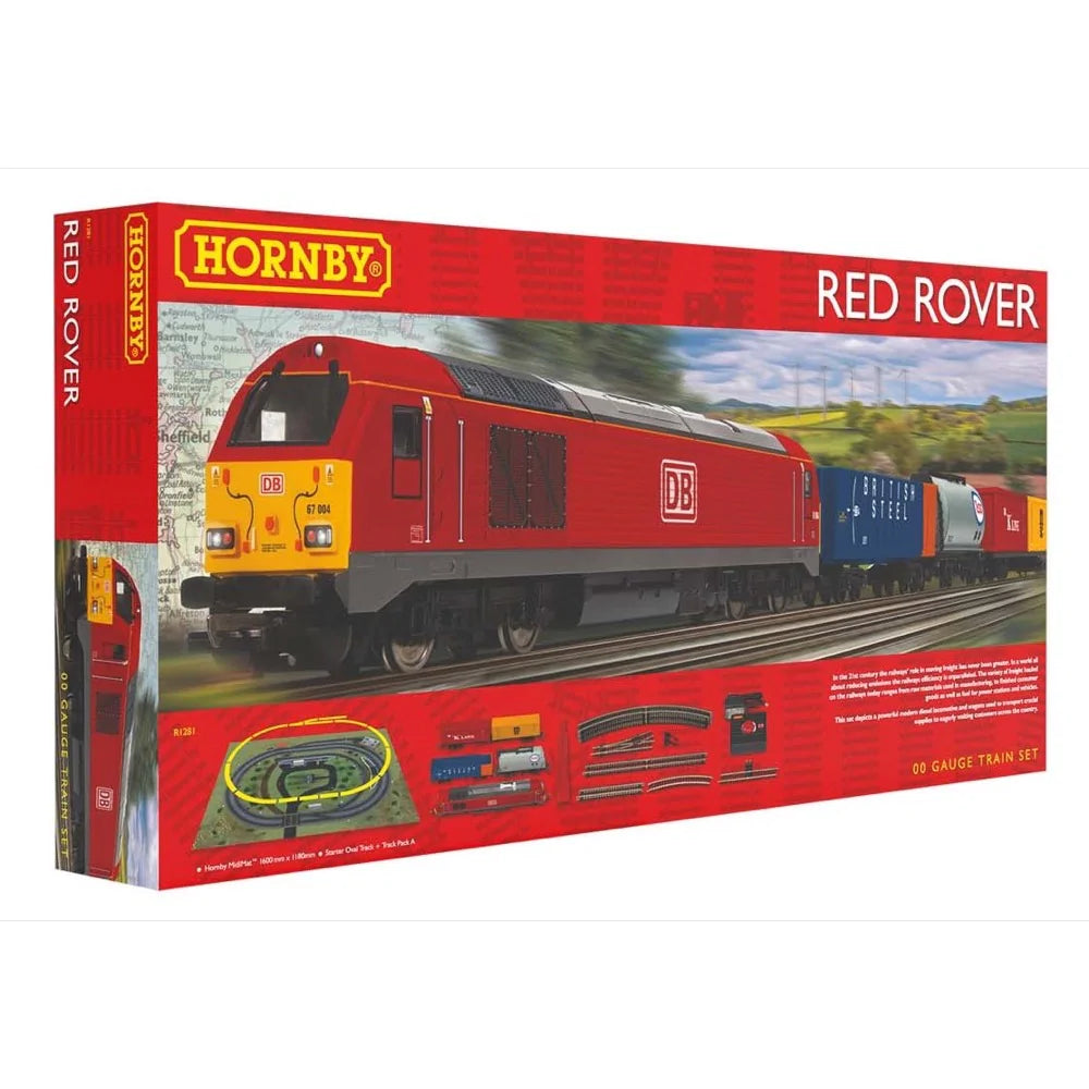 Hornby R1281S Red Rover Electric Train Set - Hobbytech Toys
