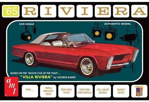 AMT 1/25 1965 Riviera AMT Models PLASTIC MODELS