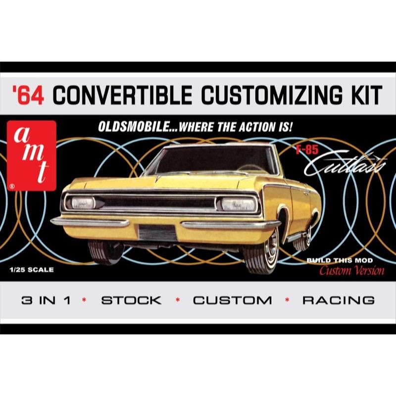AMT 1/25 Oldsmobile Cutlass F-85 Convertible Plastic Model Kit AMT Models PLASTIC MODELS