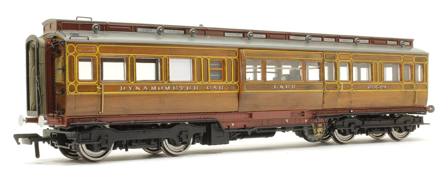 Rapido UK 935001 OO LNER Dynamometer Car - 23591 - LNER Teak - Hobbytech Toys