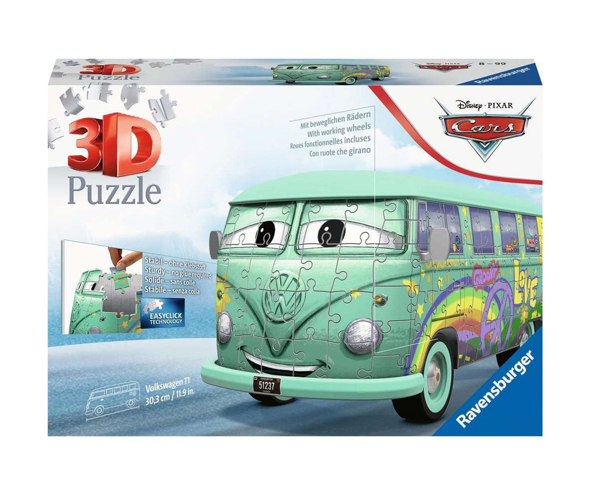 Ravensburger VW T1 Pixar 3D Puzzle 184Pc Ravensburger PUZZLES