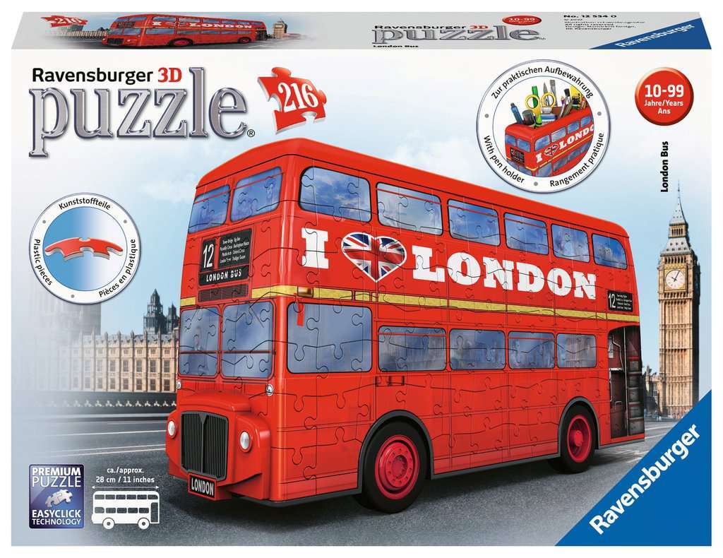 Ravensburger London Bus 216pc Puzzle Ravensburger PUZZLES