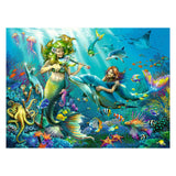 Ravensburger 12872-3 Underwater Beauties Glitter 100pc - Hobbytech Toys