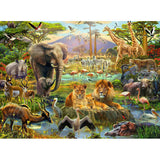 Ravensburger 12891-4 Animals of the Savanna 200pc - Hobbytech Toys