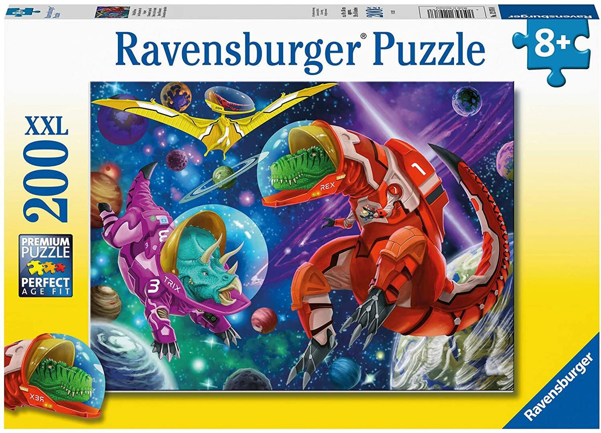 Ravensburger 12976-8 Space Dinosaurs Puzzle 200pc - Hobbytech Toys