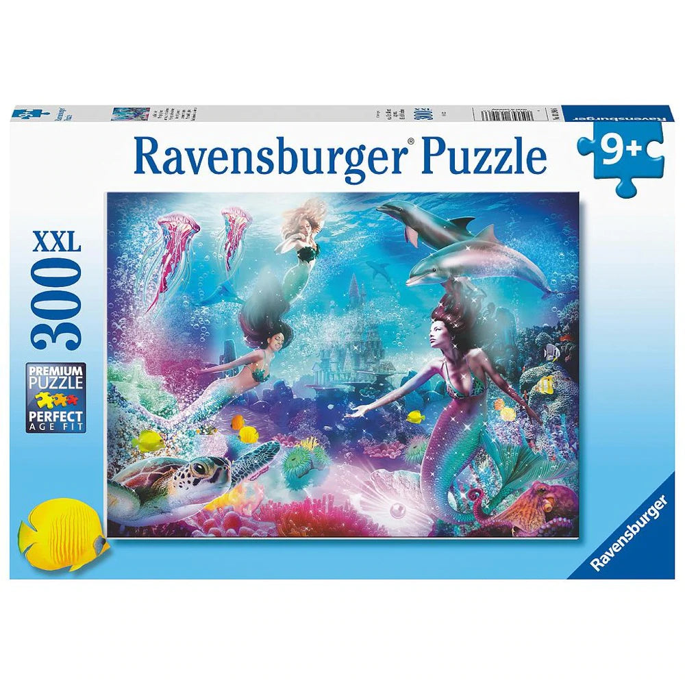 Ravensburger 13296-6 Mermaids Puzzle 300pc - Hobbytech Toys