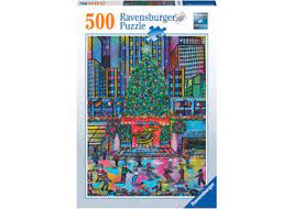 Ravensburger 16424-0 Rockefeller Christmas 500pc - Hobbytech Toys
