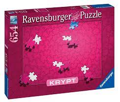 Ravensburger KRYPT Pink Spiral Puzzle 654pc Ravensburger PUZZLES