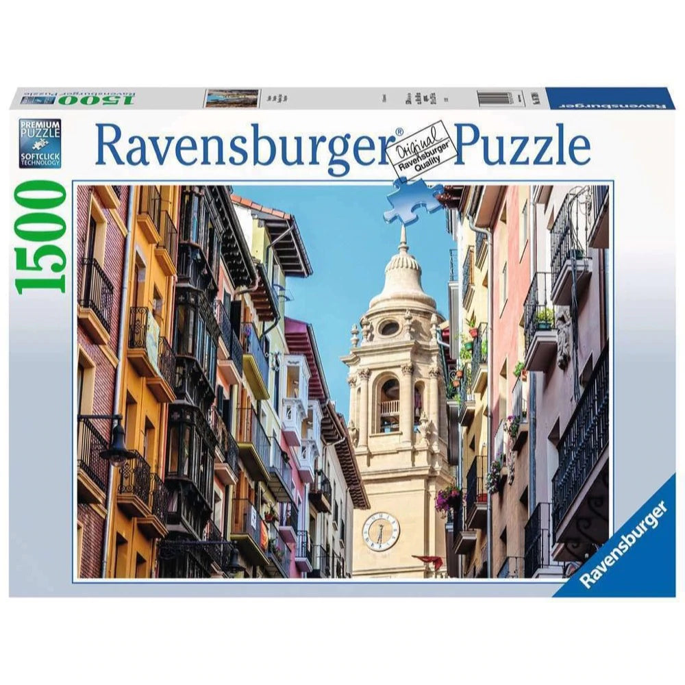Ravensburger 16709-8 Pamplona Spain Puzzle 1500pc - Hobbytech Toys