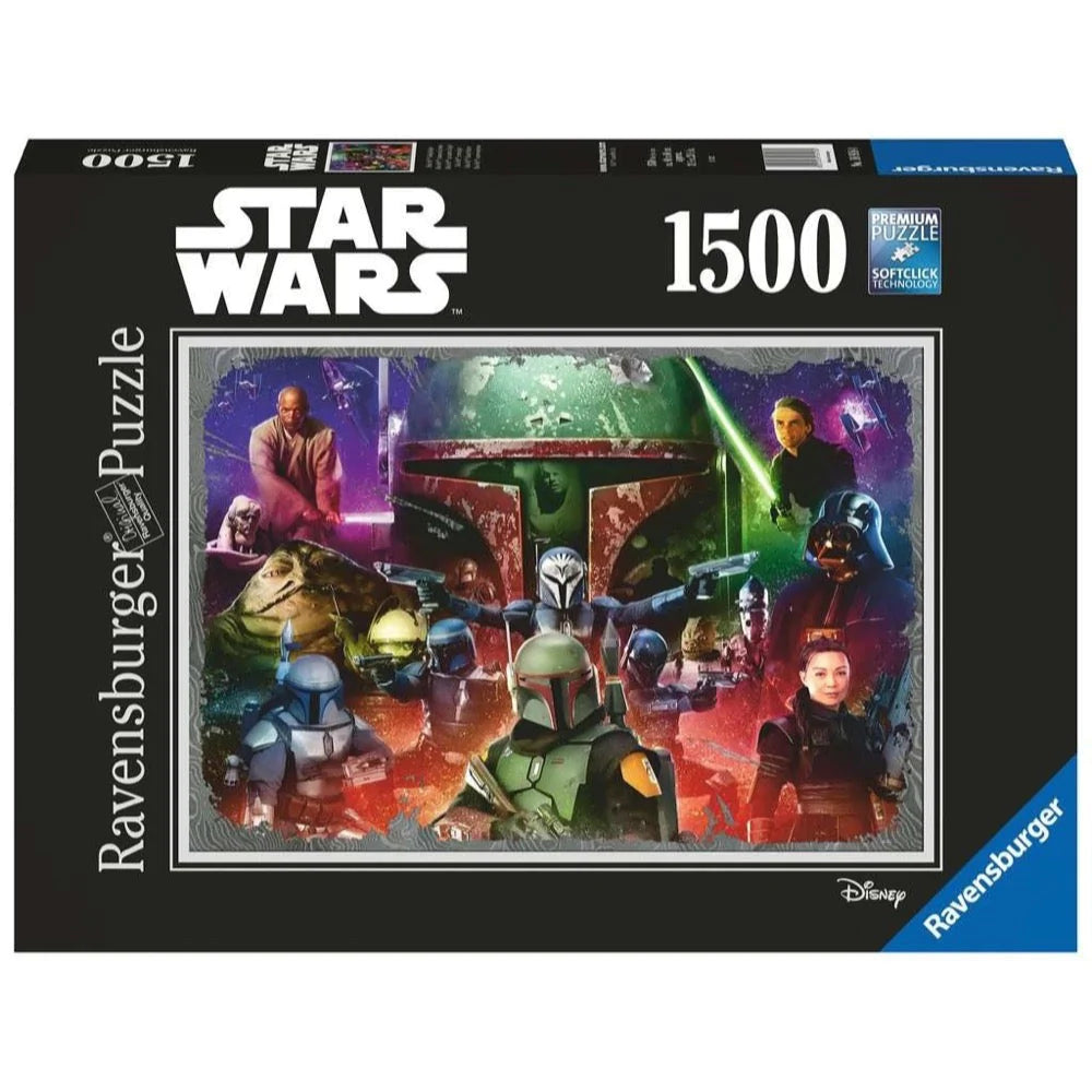 Ravensburger Star Wars Boba Fett Bounty Hunter 1500pc Puzzle - Hobbytech Toys