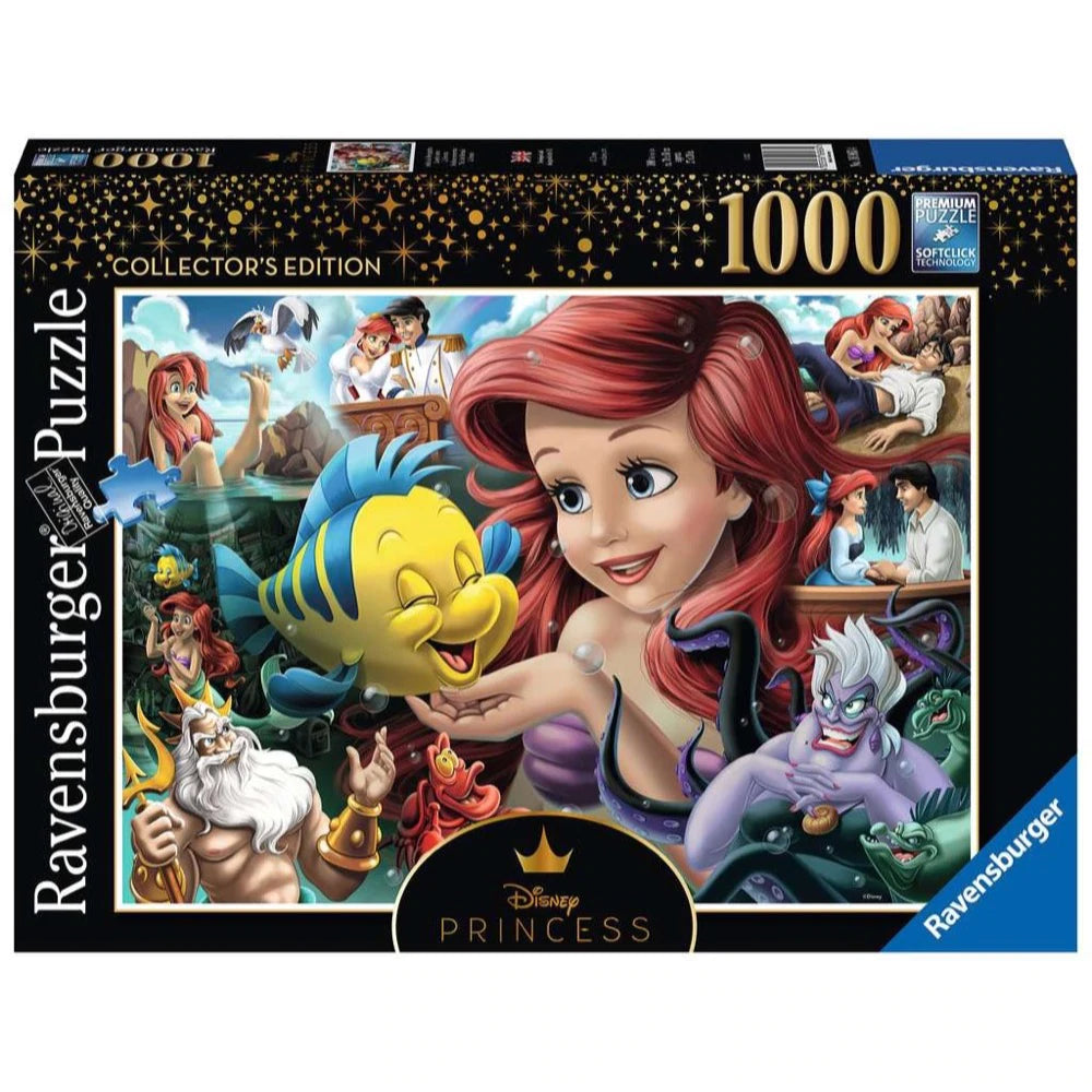 Ravensburger 16963-4 Disney Heroines No 3 Ariel 1000pc - Hobbytech Toys