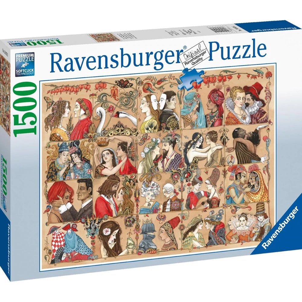 Ravensburger 16973-3 Love Through the Ages 1500pc - Hobbytech Toys