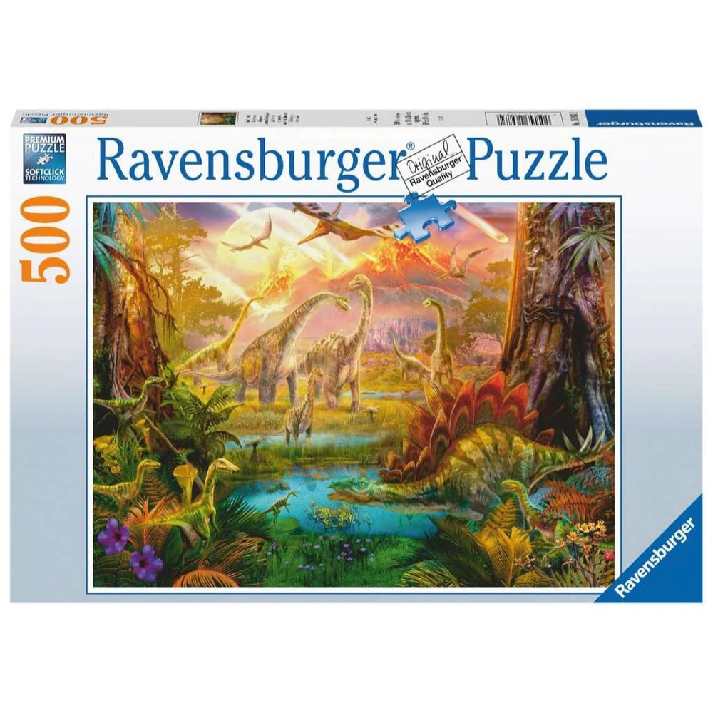 Ravensburger 16983-2 Land of the Dinosaurs Puzzle 500pc - Hobbytech Toys
