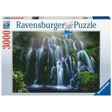 Ravensburger Waterfall Retreat Bali 3000pc Puzzle - Hobbytech Toys