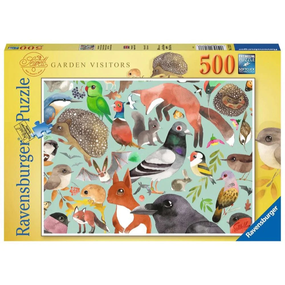 Ravensburger Garden Visitors 500pc Puzzle - Hobbytech Toys