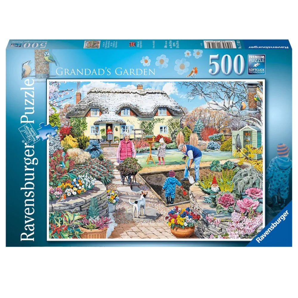 Ravensburger Grandads Garden 500pc Puzzle - Hobbytech Toys