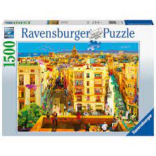 Ravensburger Dining in Valencia 1500pc Puzzle - Hobbytech Toys
