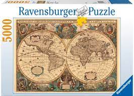 Ravensburger Historical World Map 5000pc Puzzle - Hobbytech Toys
