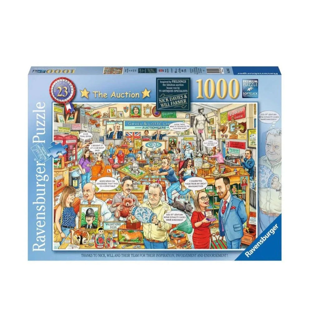 Ravensburger 19943-3 The Auction (No 23) 1000pc - Hobbytech Toys