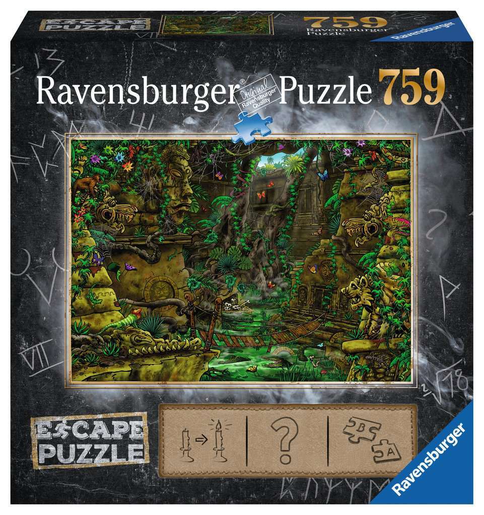 Ravensburger Escape 8 The Temple Grounds 759pc Puzzle Ravensburger PUZZLES
