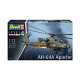 Revell 03824 1/144 Ah-64A Apache Plastic Model Kit - Hobbytech Toys