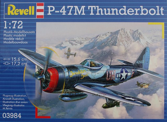 Revell 1/72 P-47M Thunderbolt - Hobbytech Toys