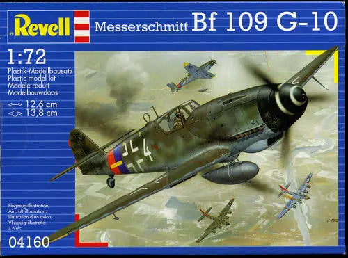 Revell 1/72 Messerschmitt Bf109G-10 Revell PLASTIC MODELS