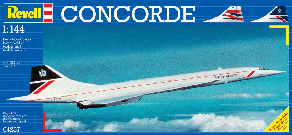 Revell 1/144 Concorde Revell PLASTIC MODELS