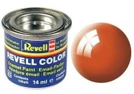 Revell 32130 Orange Gloss Enamel Paint 14ml Revell PAINT, BRUSHES & SUPPLIES