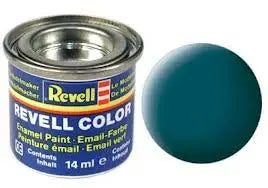 Revell 32148 Sea Green Matte Enamel Paint 14ml Revell PAINT, BRUSHES & SUPPLIES