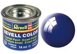 Revell 32151 Ultramarine Blue Gloss Enamel Paint 14ml Revell PAINT, BRUSHES & SUPPLIES