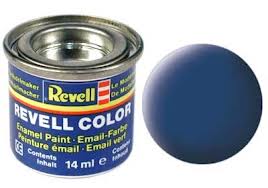 Revell 32156 Blue Matte Enamel Paint 14ml Revell PAINT, BRUSHES & SUPPLIES