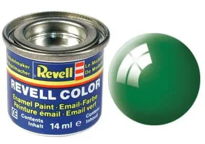 Revell 32161 Emerald Green Gloss Enamel Paint 14ml Revell PAINT, BRUSHES & SUPPLIES