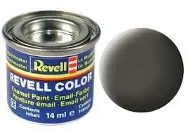 Revell 32167 Greenish Grey Matte Enamel Paint 14ml Revell PAINT, BRUSHES & SUPPLIES