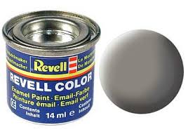 Revell 32175 Stone Grey Matte Enamel Paint 14ml Revell PAINT, BRUSHES & SUPPLIES