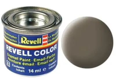 Revell 32186 Olive Brown Matte Enamel Paint 14ml Revell PAINT, BRUSHES & SUPPLIES