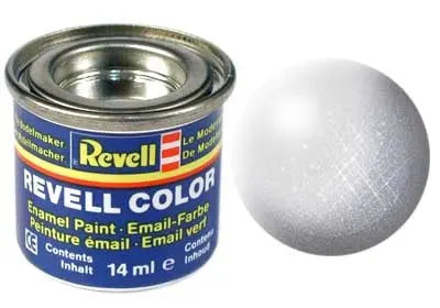 Revell 32199 Aluminium Metallic Enamel Paint 14ml Revell PAINT, BRUSHES & SUPPLIES