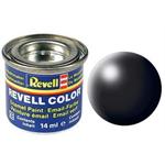 Revell 32302 Black Silk Enamel Paint 14ml Revell PAINT, BRUSHES & SUPPLIES