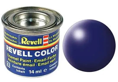 Revell 32350 Dark Blue Silk Enamel Paint 14ml Revell PAINT, BRUSHES & SUPPLIES