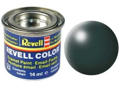 Revell 32365 Patina Green Silk Enamel Paint 14ml Revell PAINT, BRUSHES & SUPPLIES