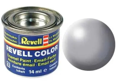 Revell 32374 Grey Silk Enamel Paint 14ml Revell PAINT, BRUSHES & SUPPLIES