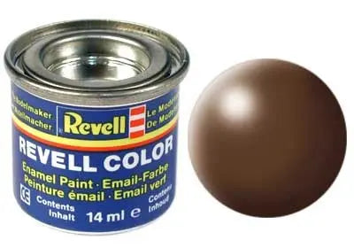 Revell 32381 Brown Silk Enamel Paint 14ml Revell PAINT, BRUSHES & SUPPLIES