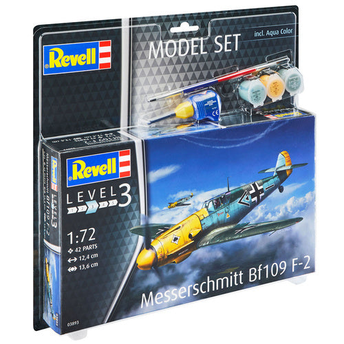 Revell 1/72 Messerschmitt Bf109 F-2 Model Set Revell PLASTIC MODELS
