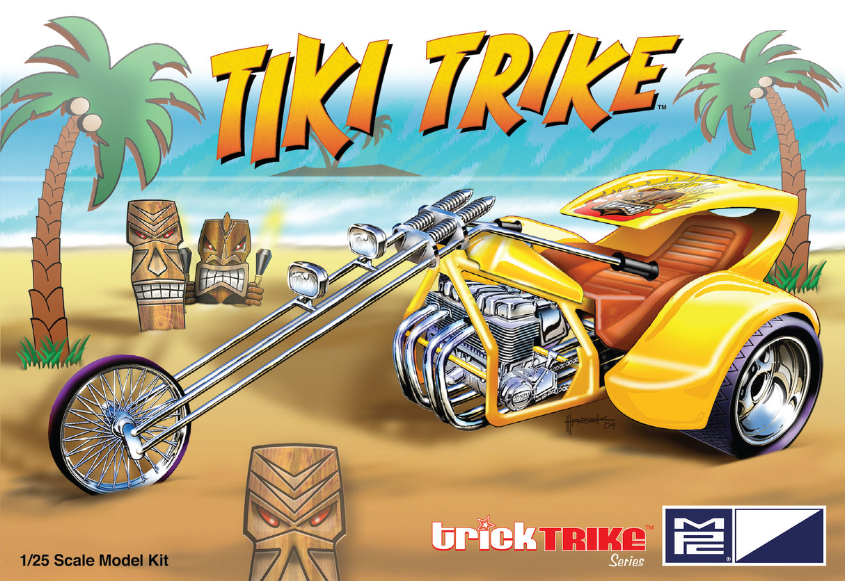 MPC 1/25 Tiki Trike Trick Trike Series Motorbike Plastic Model Kit MPC PLASTIC MODELS