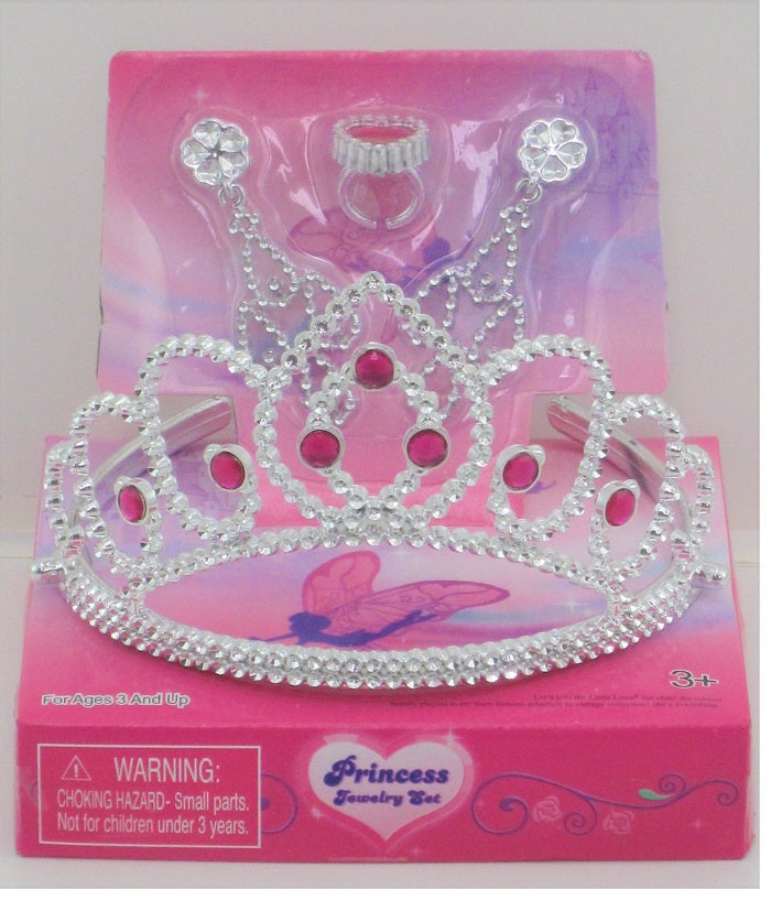 Princess Tiara & Jewelry Set - Hobbytech Toys