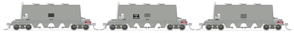 SDS HO NPAX Cement Grime Hopper Wagon Pack A (3) SDS Models TRAINS - HO/OO SCALE
