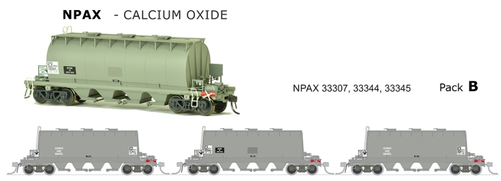 SDS NPAX Calcium Oxide Pack B SDS Models TRAINS - HO/OO SCALE